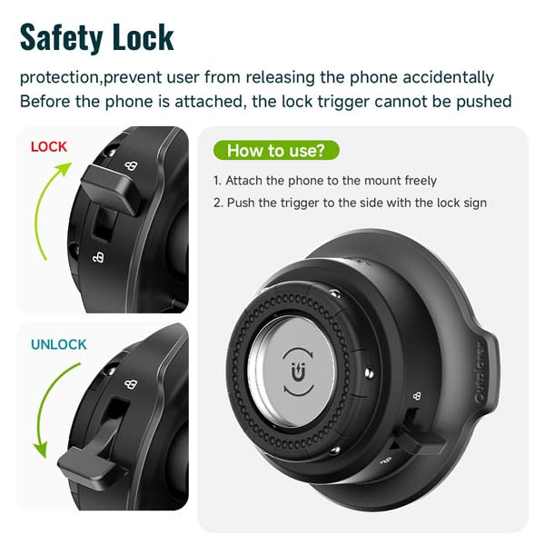 OUTPLORER Quick Launch Handlebar Mount PRO (motorcycle)