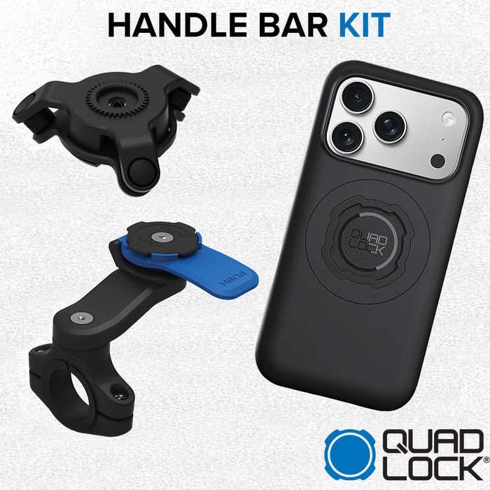 **QUAD LOCK Handlebar Kit - iPhone 17 Pro Max