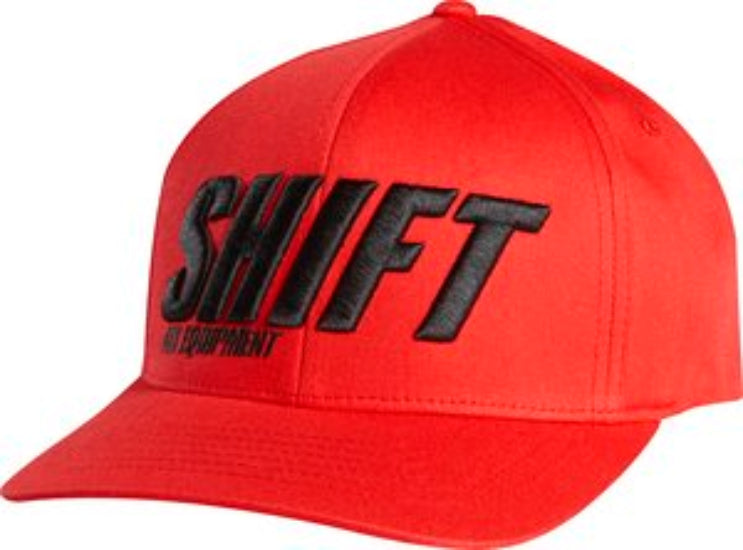 SHIFT SIGHT LINE FLEXFIT HAT - Red
