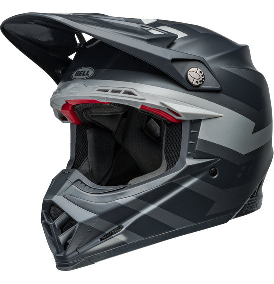 **BELL Moto-9S FLEX Banshee Satin Black/Silver