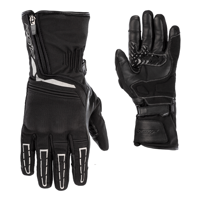 RST STORM 2 CE LADIES TEXTILE WATERPROOF GLOVE - Black