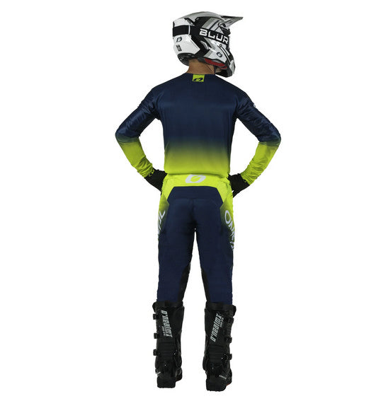 ONEAL 2026 MAYHEM HEXX Adult MX Jersey - Blue/Neon Yellow