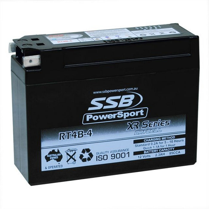SSB Motorcycle And Powersports Battery - RT4B-4 (YT4B-BS)