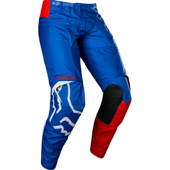 Fox Racing 180 Skew Adult MX Pants - White/Red/Blue