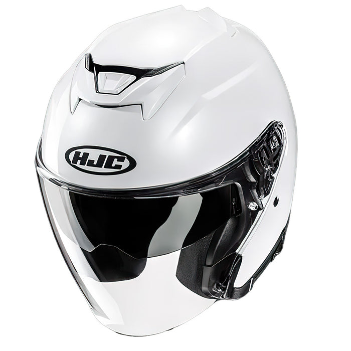 **HJC i31 Pearl White Open Face Road Helmet