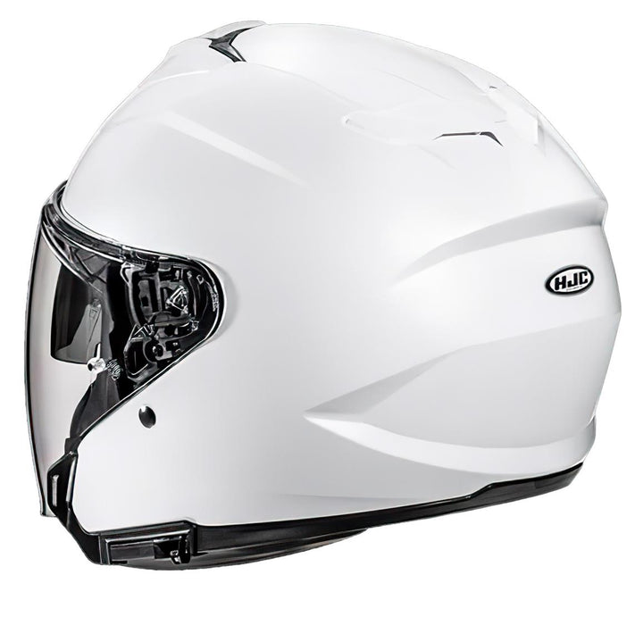 **HJC i31 Pearl White Open Face Road Helmet