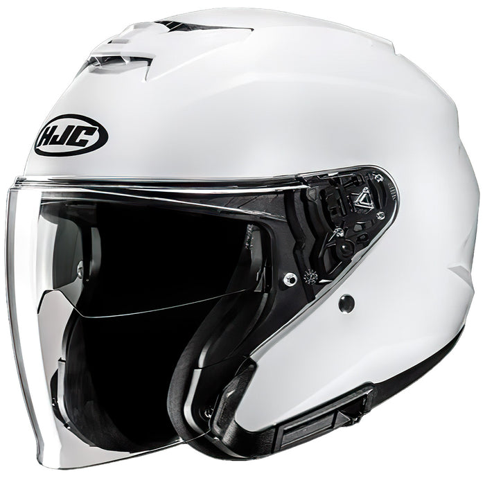 **HJC i31 Pearl White Open Face Road Helmet
