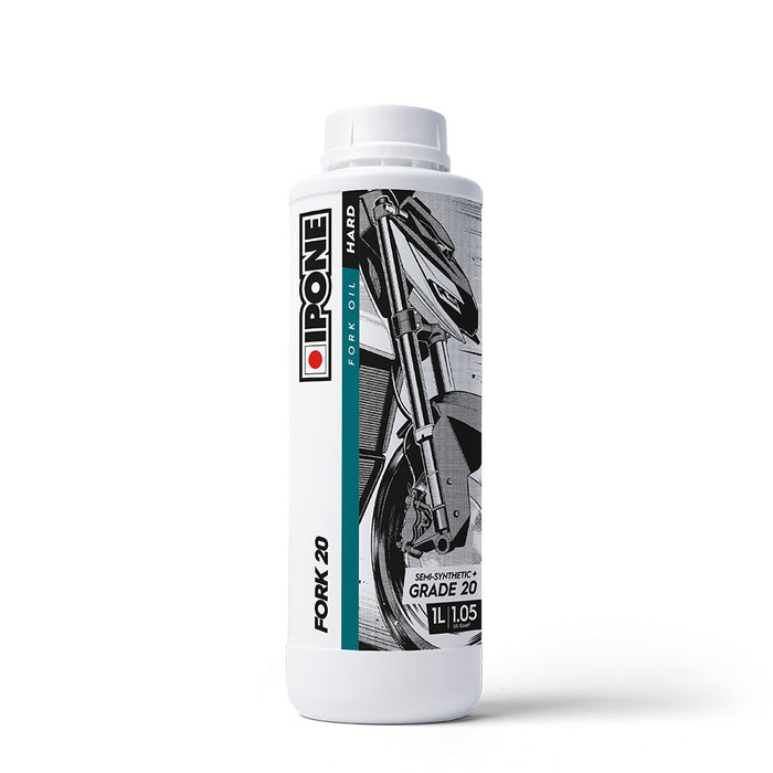 IPONE Fork Oil Semi Synthetic Plus 20w -Hard 1L, Made in France