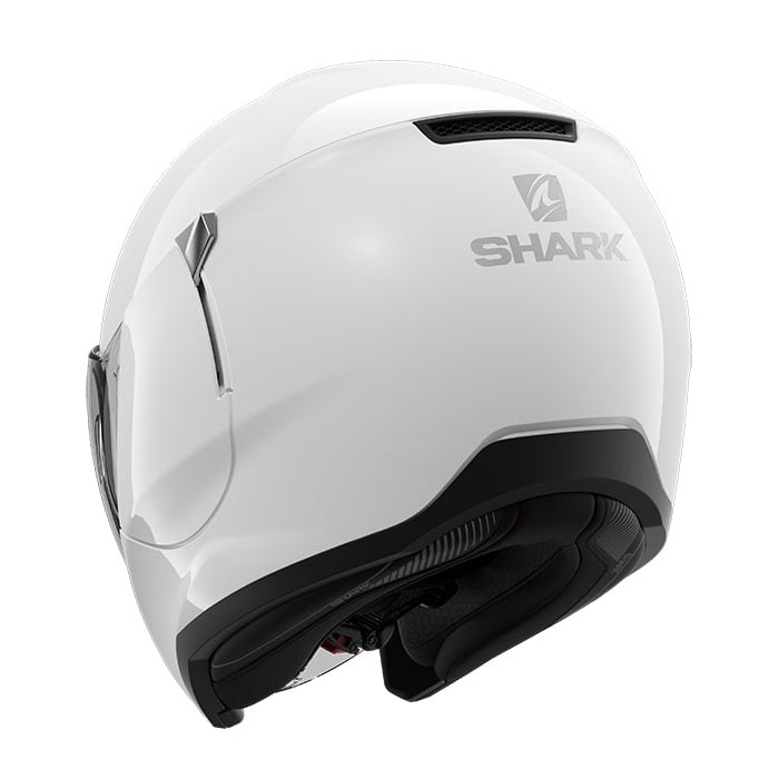 SHARK Citycruiser Blank Open Face Road Helmet - White
