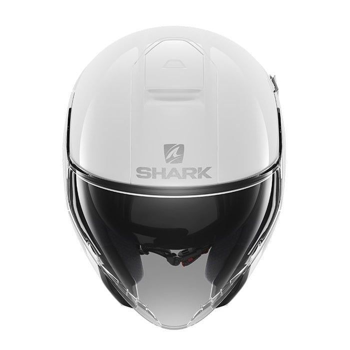 SHARK Citycruiser Blank Open Face Road Helmet - White