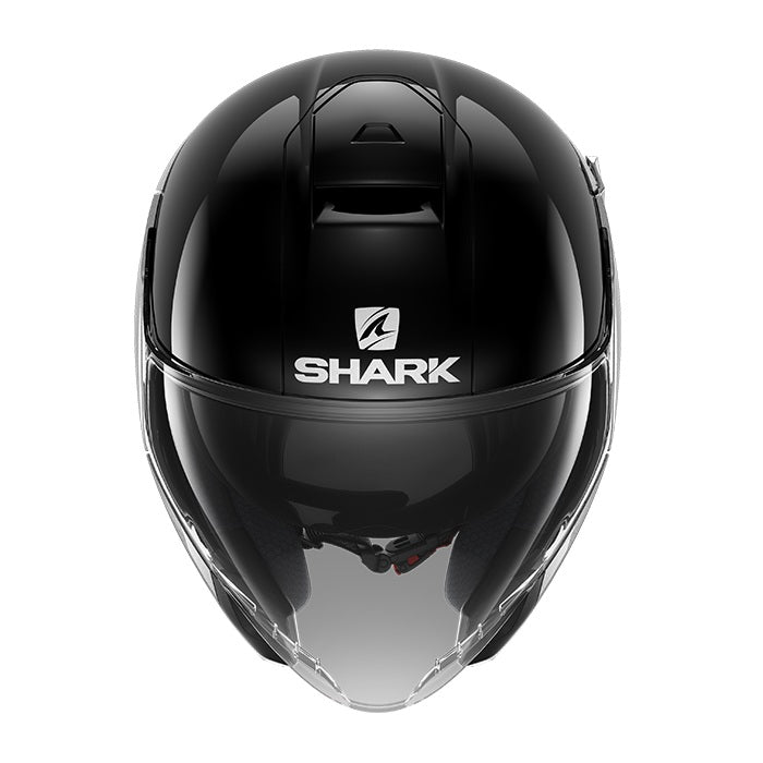 SHARK Citycruiser Blank Open Face Road Helmet - Black-Anthracite