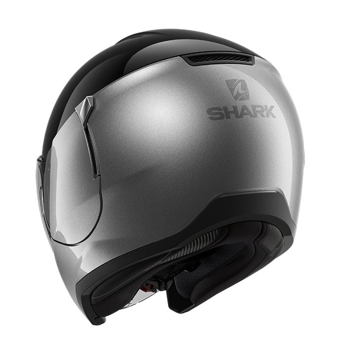 SHARK Citycruiser Blank Open Face Road Helmet - Black-Anthracite