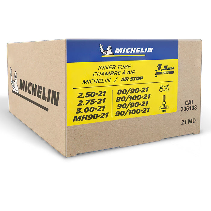MICHELIN 18 inch TR-4 Valve Inner Tube 3.25/3.50-18