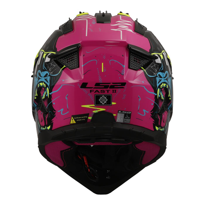 LS2 MX708 Fast II Gorilla Adult MX Helmet