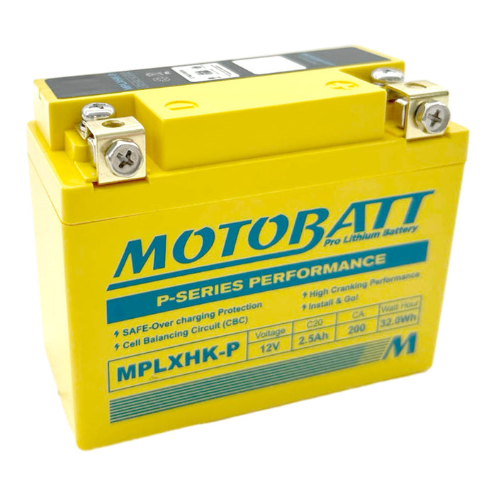 MOTOBATT Battery Pro Lithium - MPLXHK-P