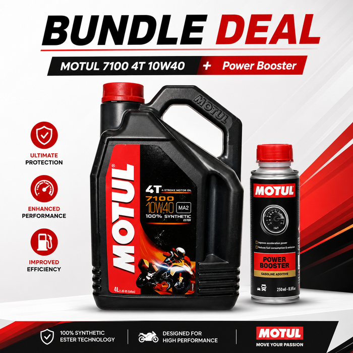 MOTUL 7100 10W40 4L + Free Gift