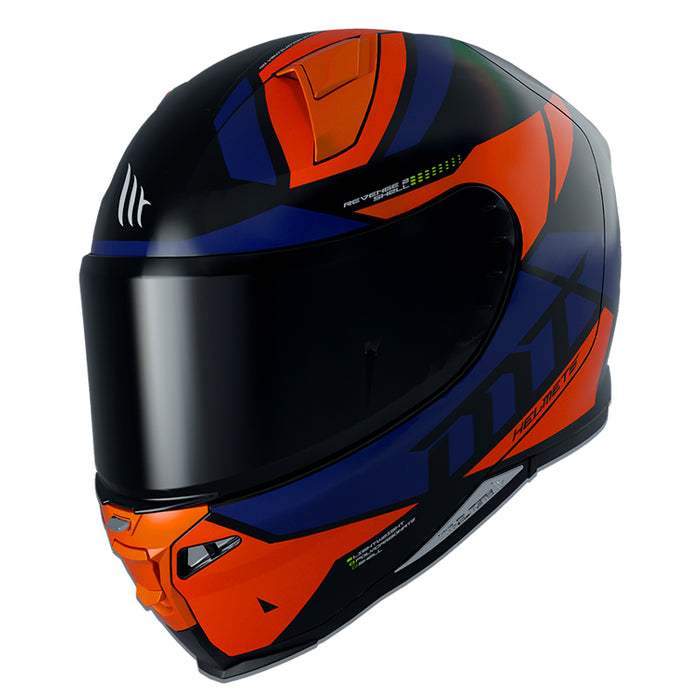 MT REVENGE 2 Road Helmet - Flo Orange