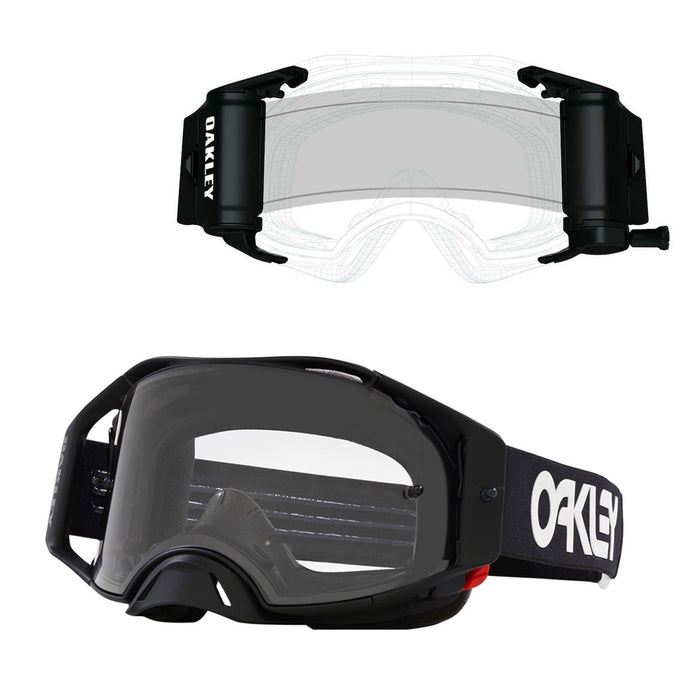 OAKLEY Airbrake MX Goggle & BRO Roll Off Kit”