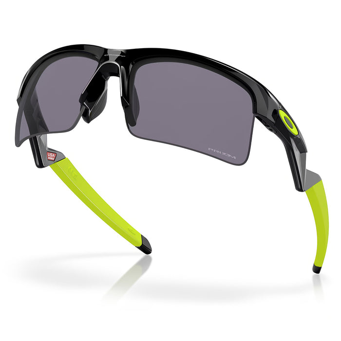 Oakley Capacitor Youth Sunglasses - Polished Black w PRIZM Grey Lens