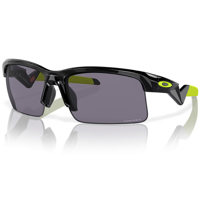 Oakley Capacitor Youth Sunglasses - Polished Black w PRIZM Grey Lens