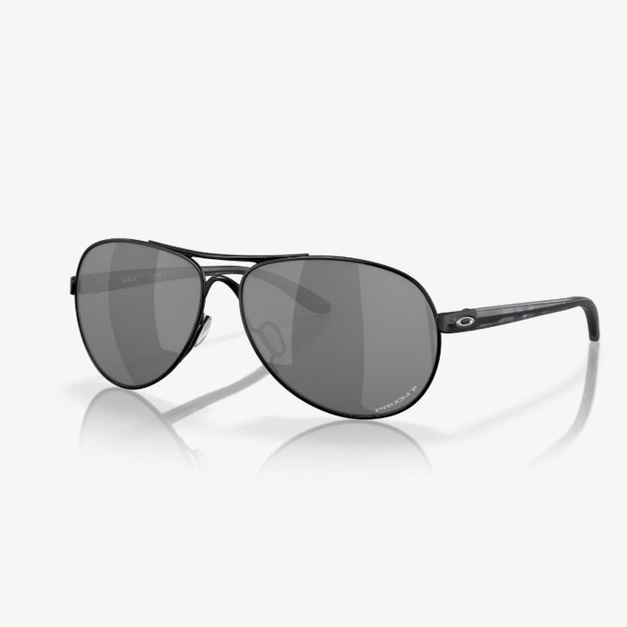 OAKLEY Feedback Sunglasses - Polished Black w PRIZM Black Polarized Lens