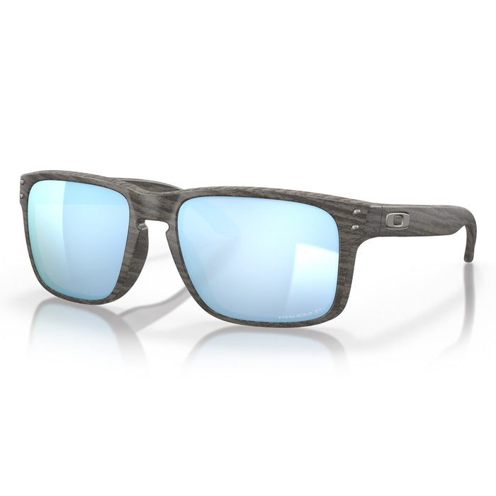 Oakley Holbrook Sunglasses - Woodgran Frame w PRIZM Deep Water Polarized Lens