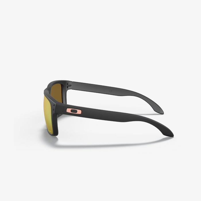 **OAKLEY Holbrook Sunglasses - Matte Black w PRIZM Rose Gold