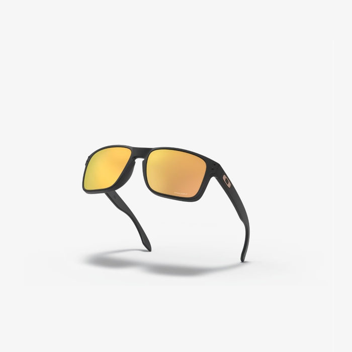 **OAKLEY Holbrook Sunglasses - Matte Black w PRIZM Rose Gold