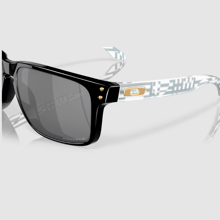 Oakley Holbrook XL Introspect Collection Sunglasses - Black w PRIZM Grey Polarized Lens