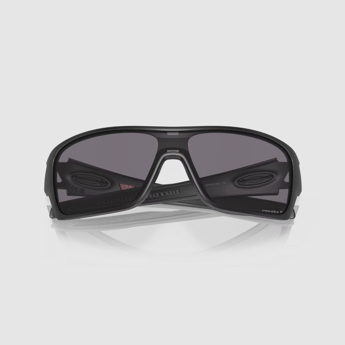 **Oakley Turbine Rotor Sunglasses - Matt Black w PRIZM Grey Polarized Lens