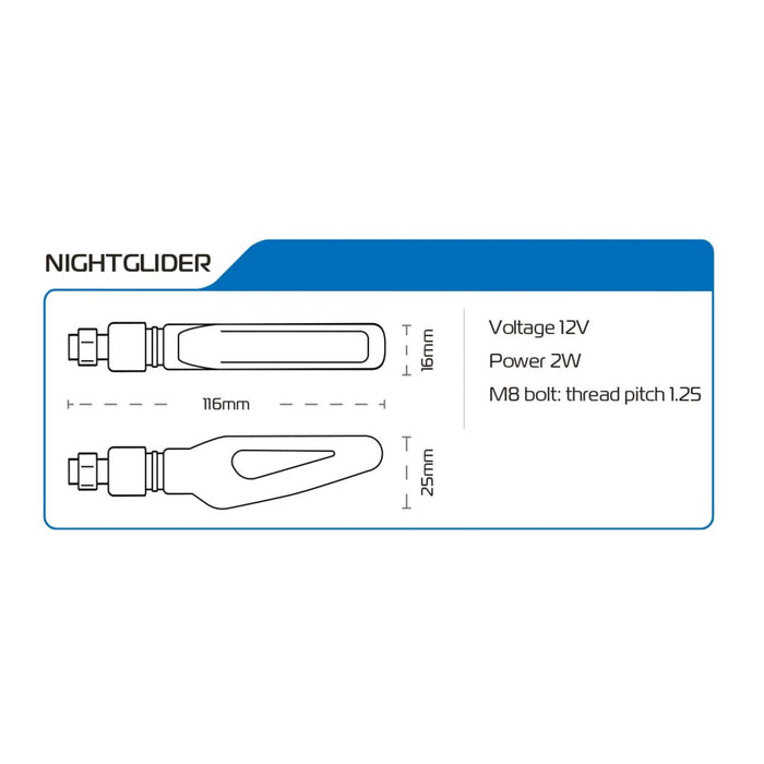 Oxford Nightglider Streaming Indicators