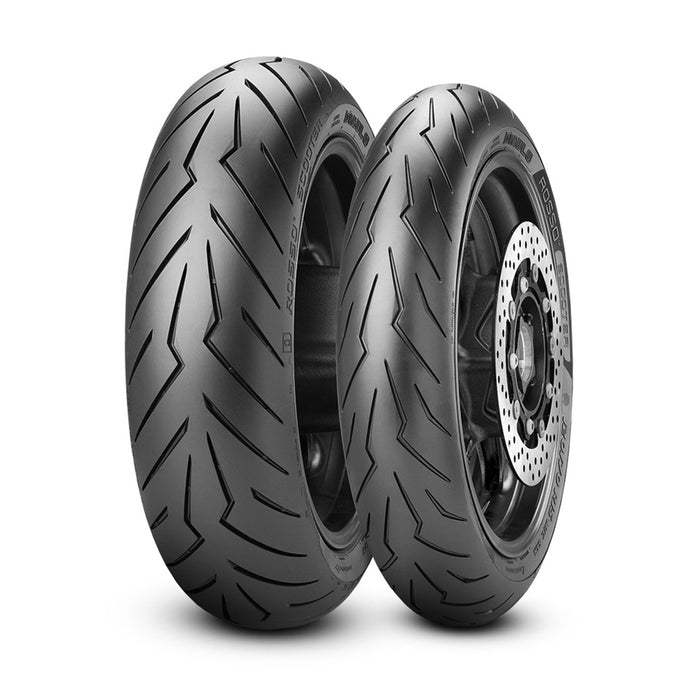 **PIRELLI DIABLO ROSSO SCOOTER 12 inch TYRE SET DEAL - 20% OFF RRP