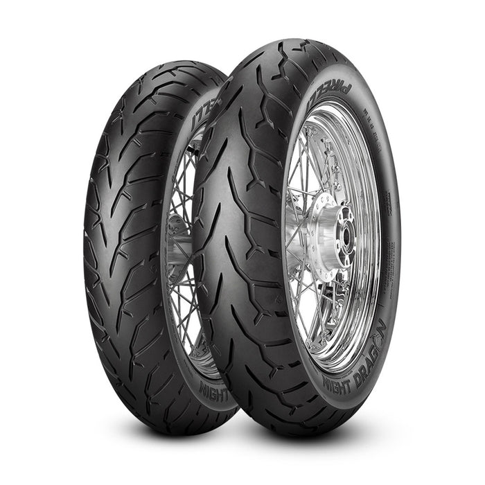 **PIRELLI NIGHT DRAGON 19 & 18 inch TYRE SET DEAL - 20% OFF RRP