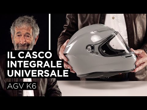 agv k6 nardo grey helmet AGV K6 Road Helmet