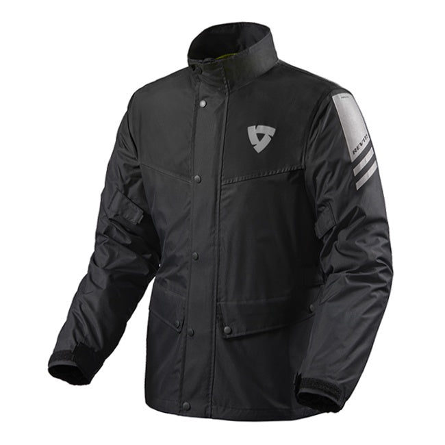 **REV'IT Nitric 3 H2O Black Rain Jacket