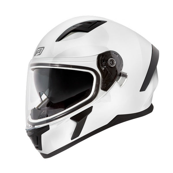 RJAYS APEX III Road Helmet (with internal Sun-Shiefl) - Gloss White