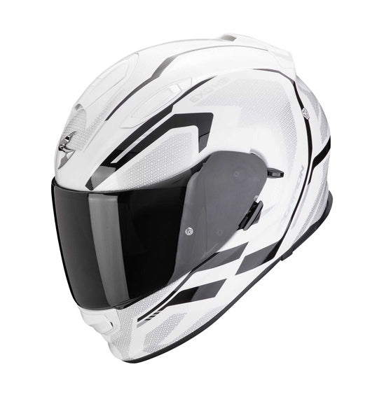 **Scorpion EXO-491 KRIPTA Road Helmet - White/Black