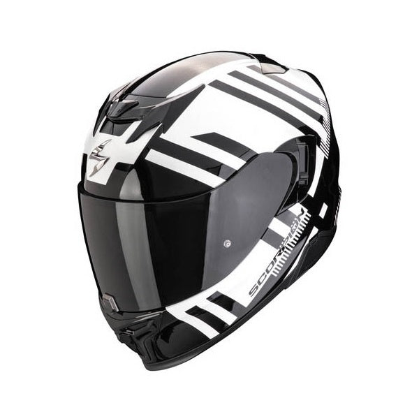 **Scorpion EXO-520 EVO AIR BANSHEE - Pearl White/Black