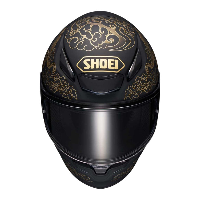 Shoei NXR2 Fearless Road Helmet (Made in Japan) - Black/Gold TC5