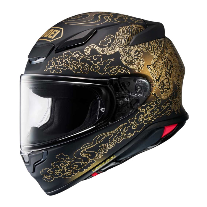 Shoei NXR2 Fearless Road Helmet (Made in Japan) - Black/Gold TC5