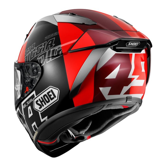 Shoei X-SPR Pro Diggia 2 Road Helmet (Made in Japan) - Black / Red / White
