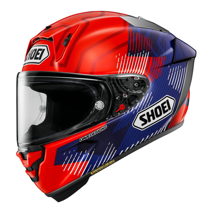 **Shoei X-SPR Pro Helmet (Made in Japan) Marquez 8 TC1