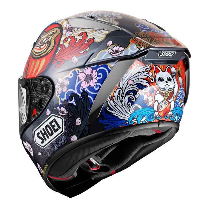 Shoei X-SPR Pro Road Helmet (Made in Japan) - Marquez Motegi 5 TC1