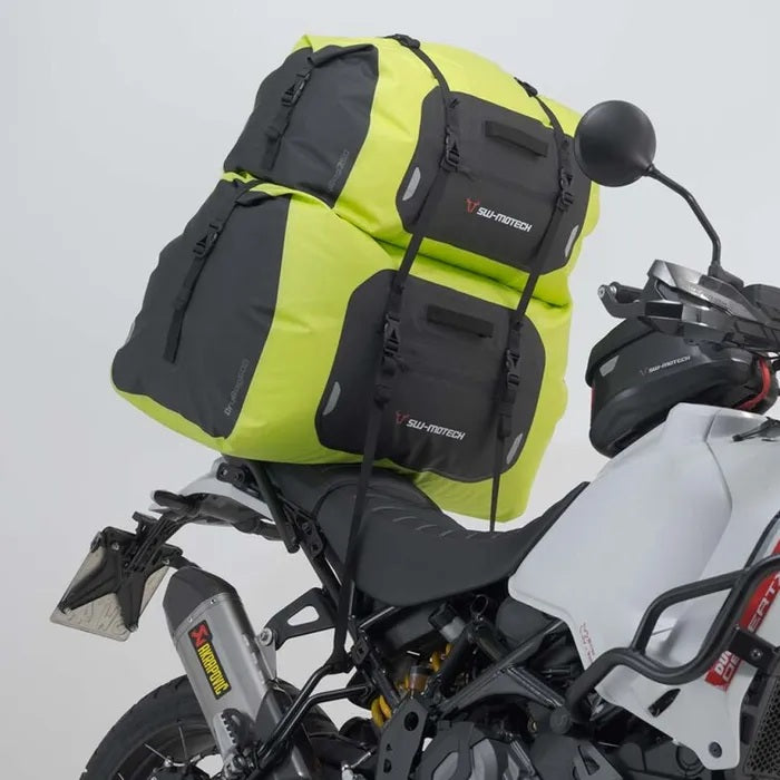 SW MOTECH Tail Bag Drybag 60L Weatherproof Black/Hi-Viz