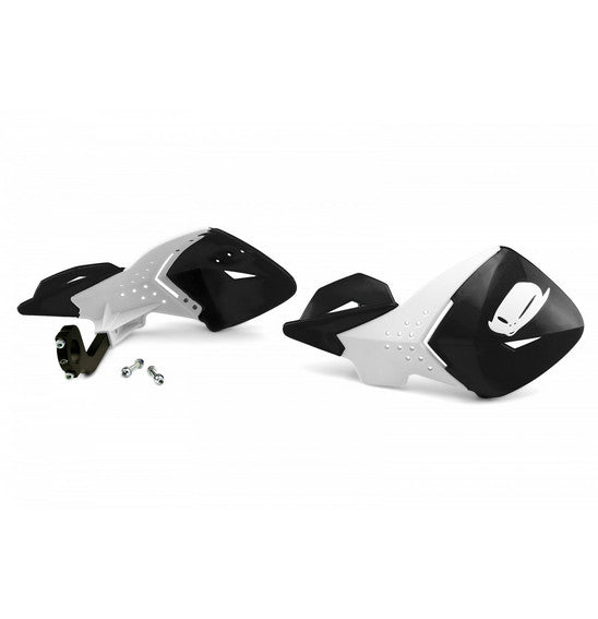 UFO Escalade Handguards - Black/White