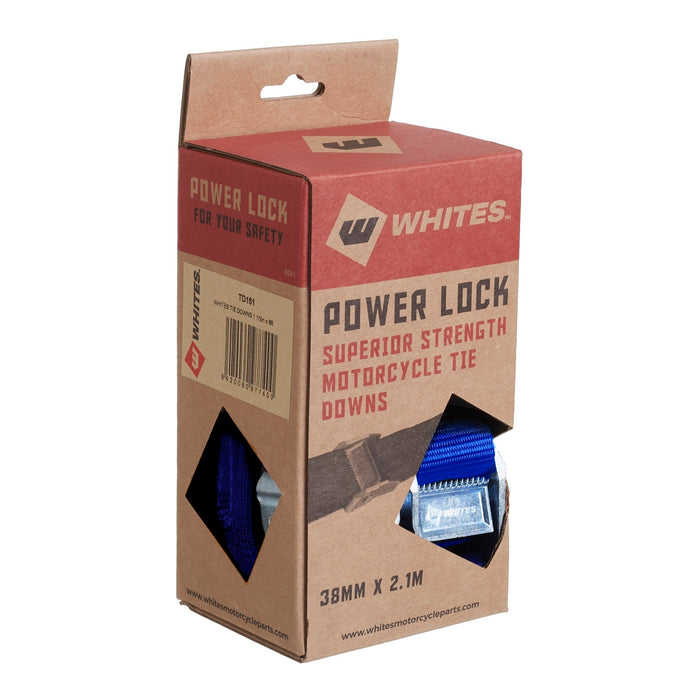 Whites 1 1/2 inch x 6ft Tie Downs Set