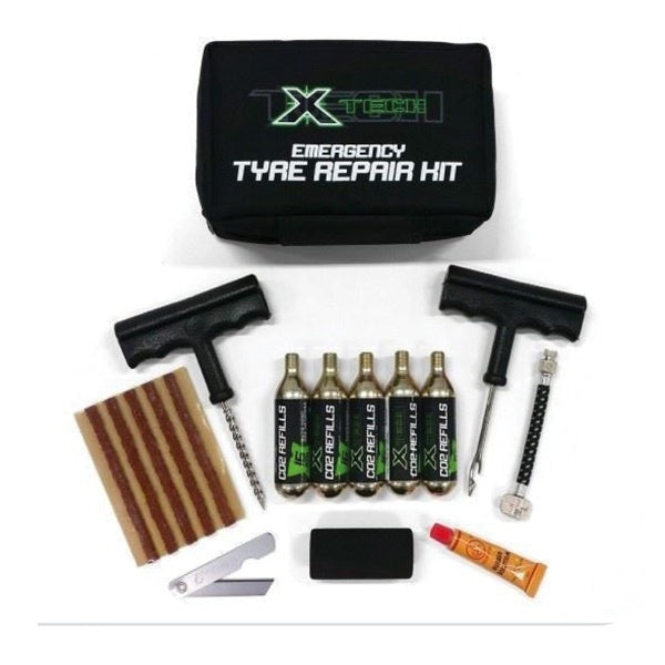 **X-TECH Emergency Tyre Replacement Seal and Glue Kit