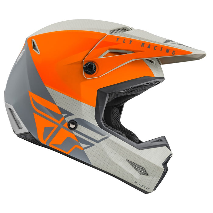 FLY Racing KINETIC Straight Edge Adult MX Helmet — FORZA