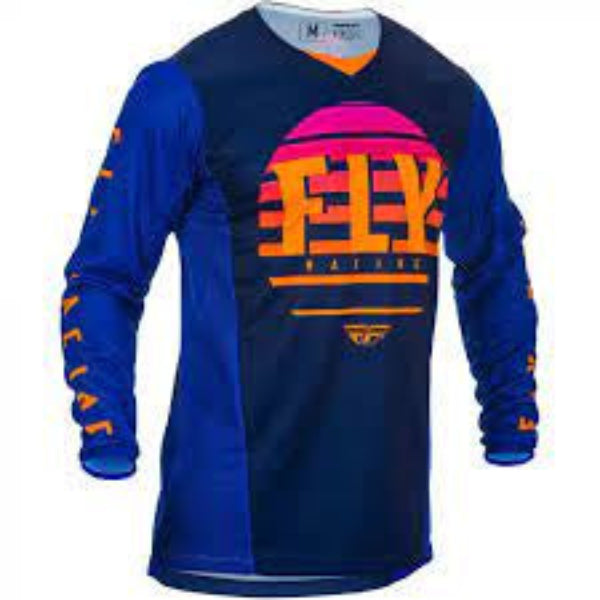 FLY Racing Kinetic K220 Adult MX Jersey — FORZA