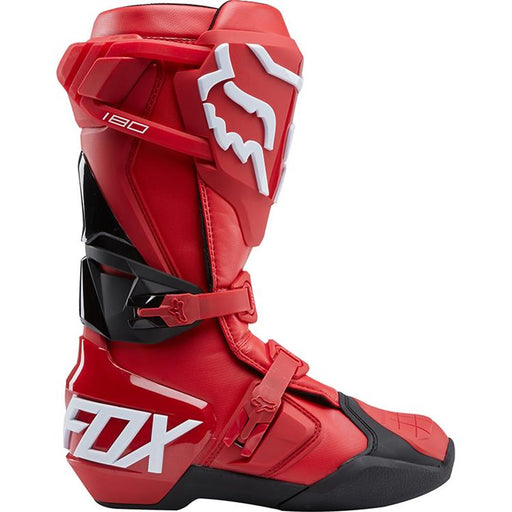 Fox Motocross Boots Fox 180 Boots Red FOX 180 Adult MX Boots — FORZA
